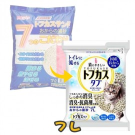 日本 K 7+1 豆腐渣貓砂 - 7L (4包以上有折扣)